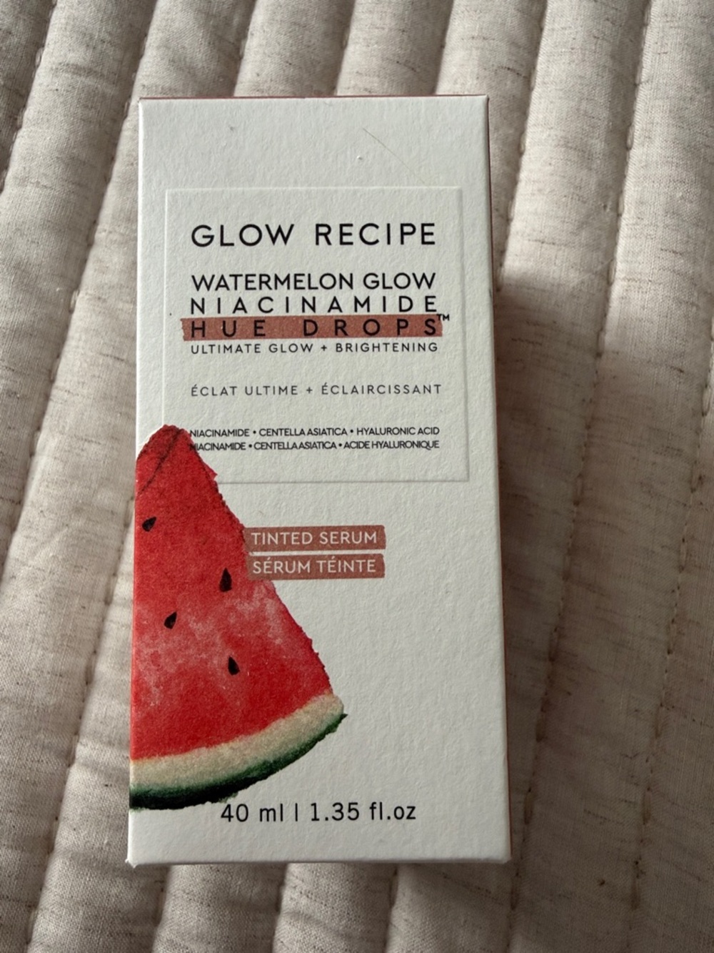 Glow Recipe Watermelon Glow Niacinamide Hue Drops Tinted Serum - Red
